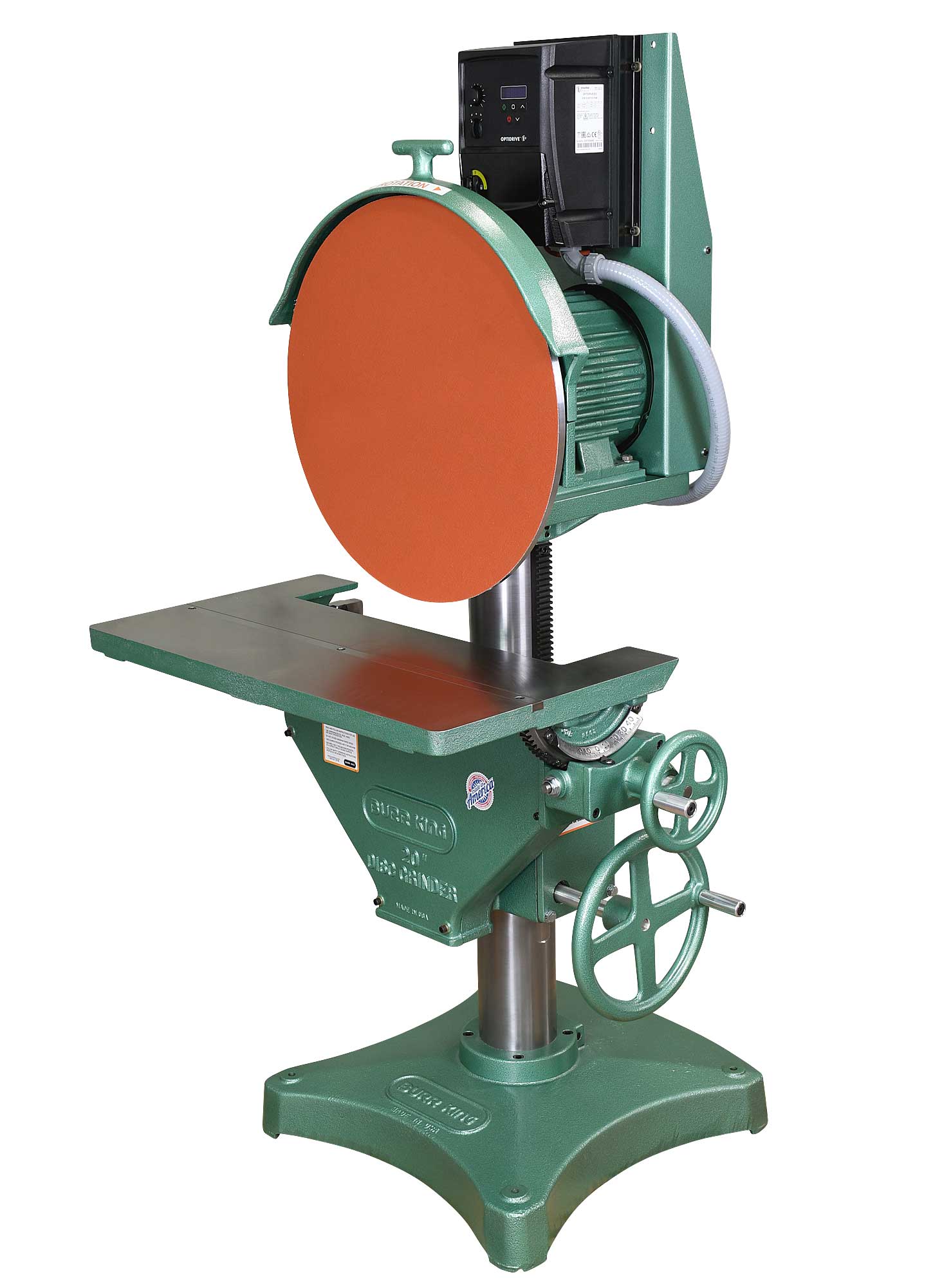 24103 - 20` Variable Speed Disc Grinder,  gear driven table